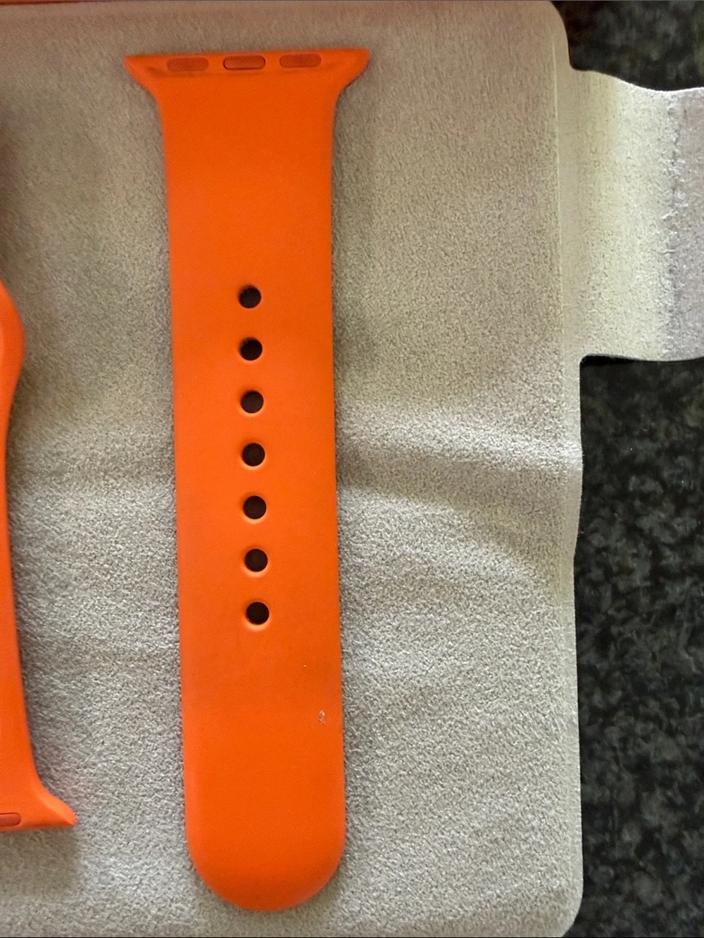 Apple Watch Hermès with Orange Sport Band series 2
